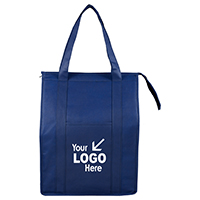 Gusset - Large Insulated Cooler Zipper Tote Bag